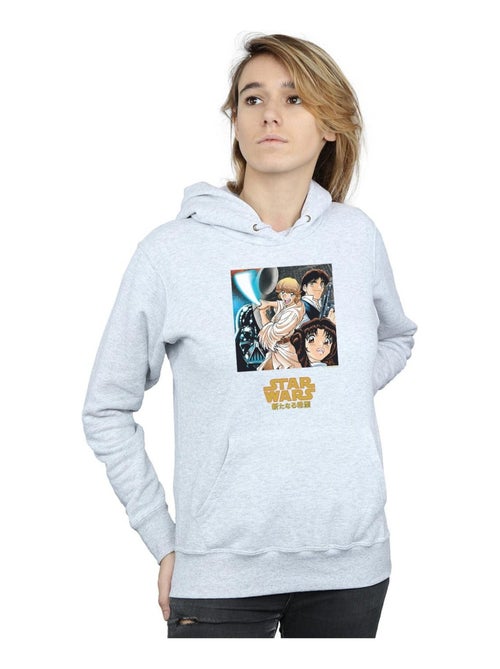 Star Wars - Sweat à capuche - Kiabi