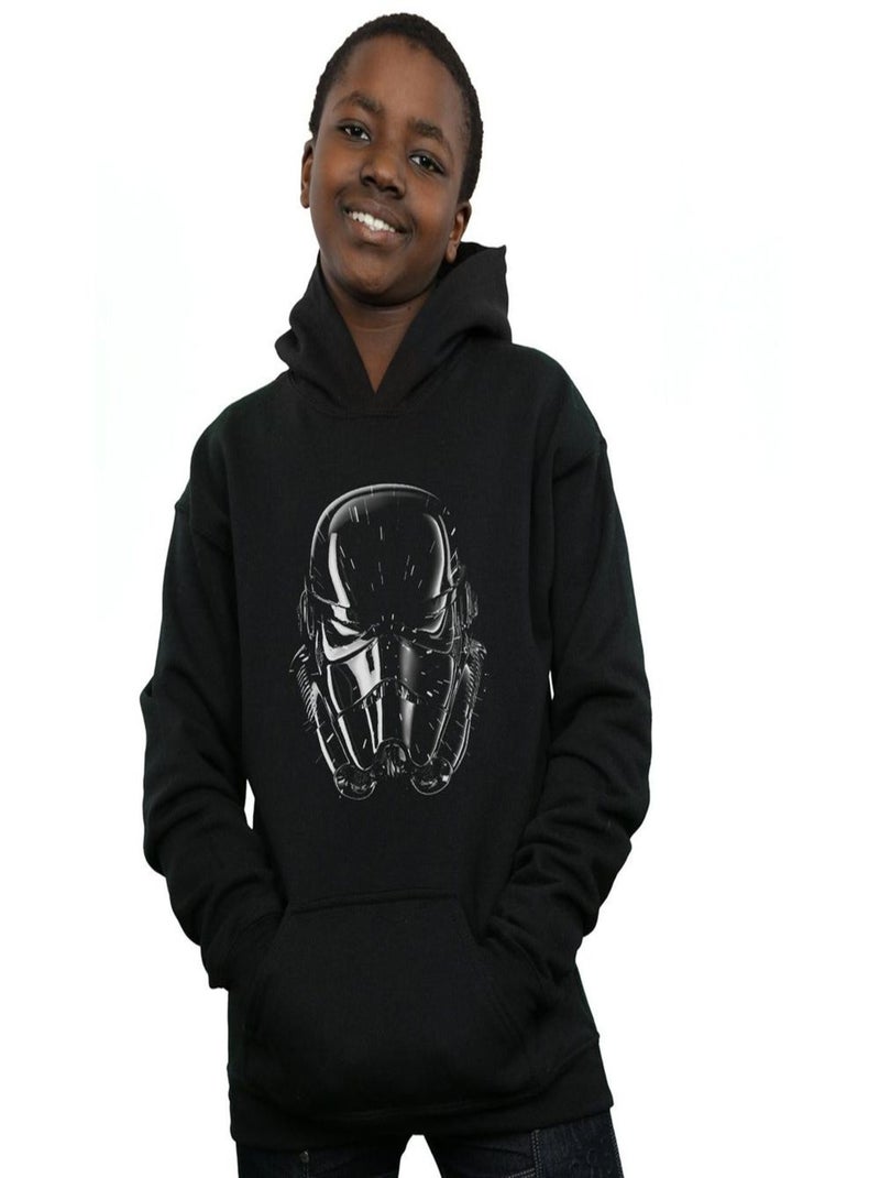 Star Wars - Sweat à capuche HYPER DRIVE Noir - Kiabi