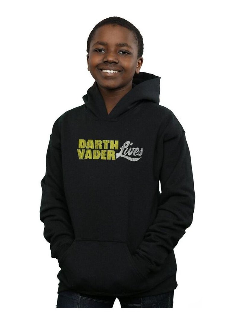 Star Wars - Sweat à capuche LIVES Noir - Kiabi