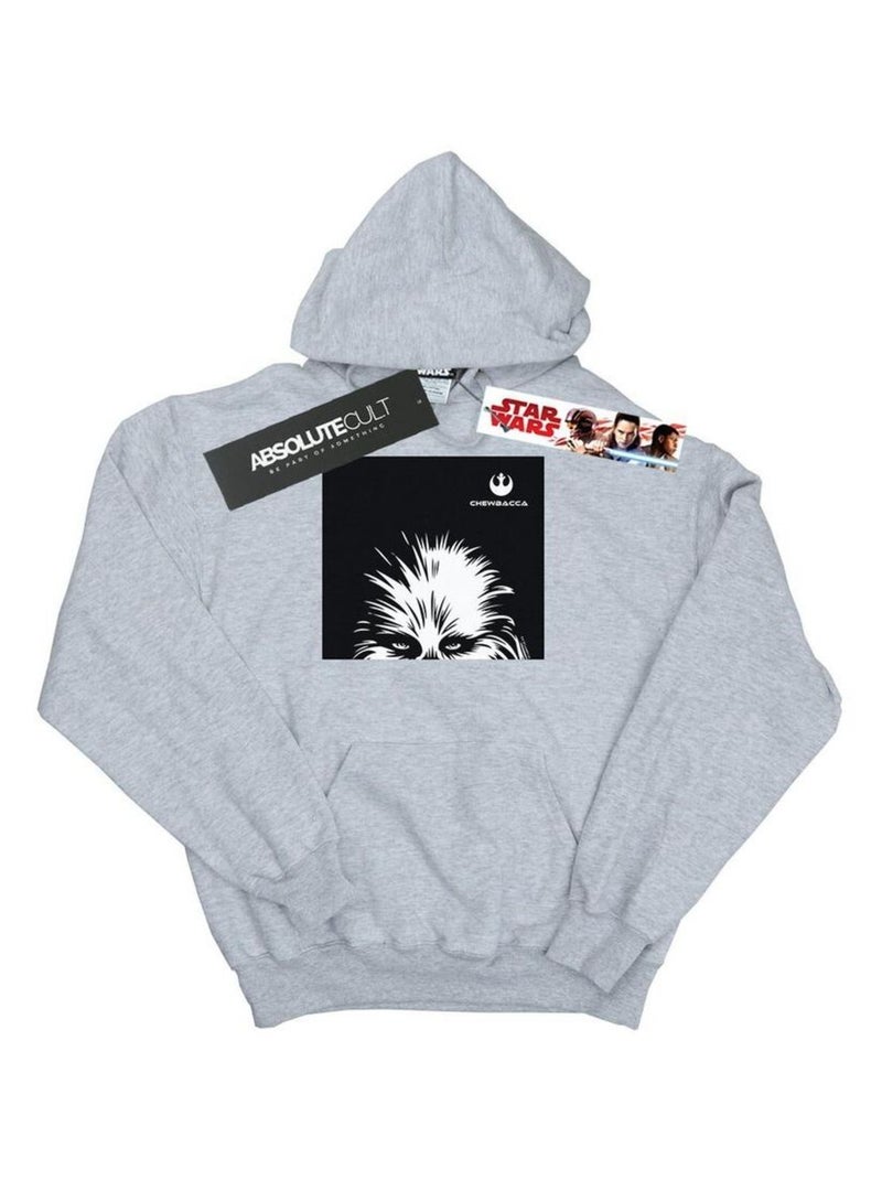 Star Wars - Sweat à capuche LOOK Gris chiné - Kiabi