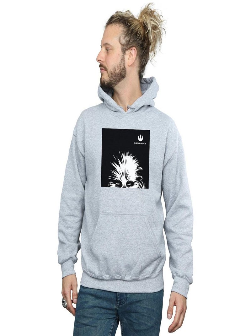 Star Wars - Sweat à capuche LOOK Gris chiné - Kiabi