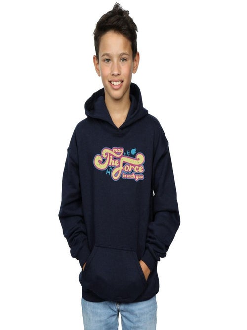 Star Wars - Sweat à capuche MAY THE FORCE BE WITH YOU - Kiabi
