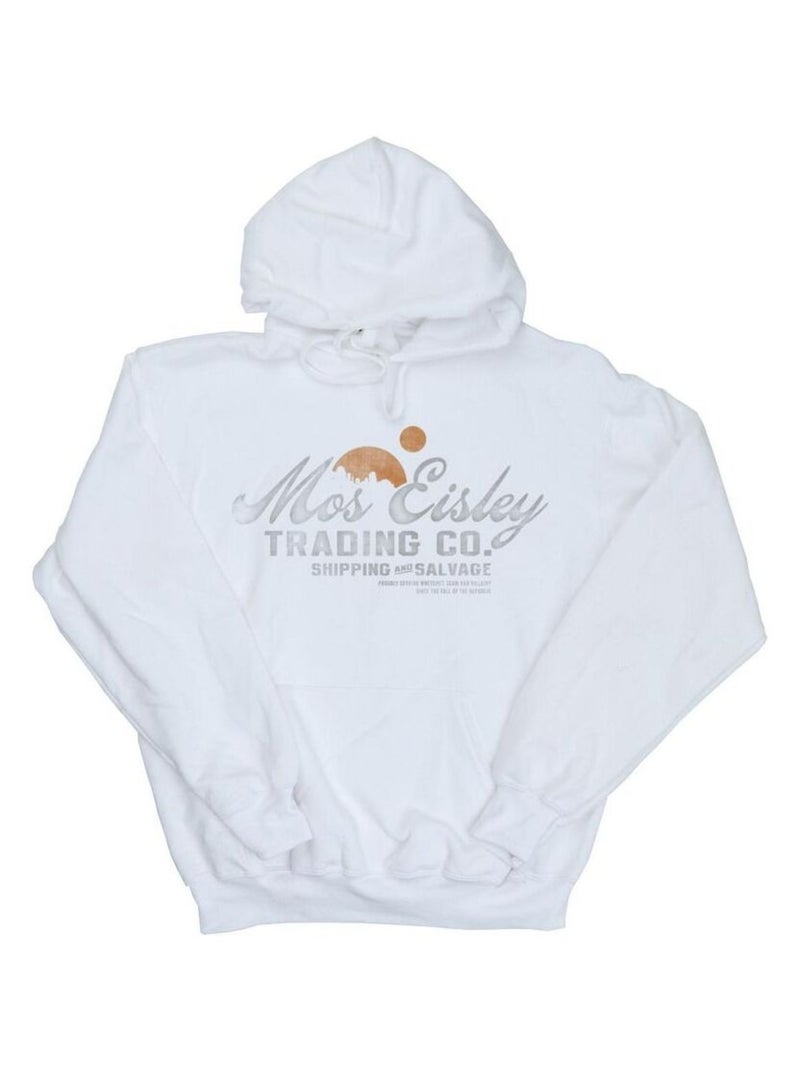 Star Wars - Sweat à capuche MOS EISLEY TRADING CO Blanc - Kiabi