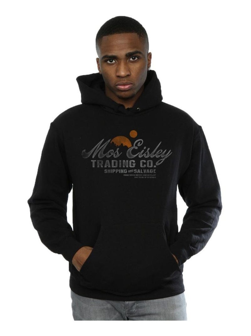 Star Wars - Sweat à capuche MOS EISLEY TRADING CO Noir - Kiabi