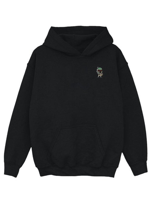 Star Wars - Sweat à capuche motif Boba Fett motif/style imprimé sur poitrine - Kiabi Star Wars - Sweat à capuche motif Boba Fett motif/style imprimé sur poitrine - Kiabi