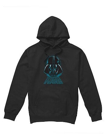 Star Wars - Sweat à capuche motif Dark Vador style usé
