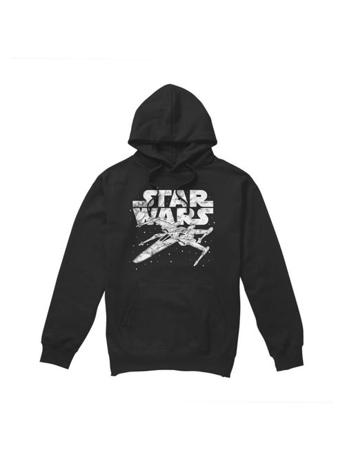 Star Wars - Sweat à capuche motif logo - Kiabi