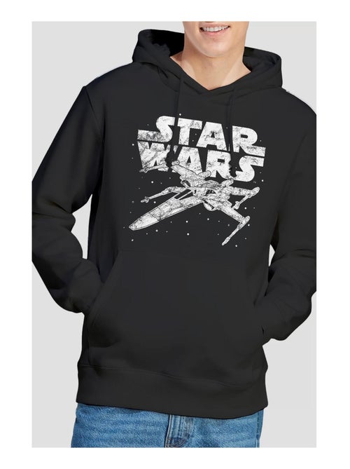 Star Wars - Sweat à capuche motif logo - Kiabi
