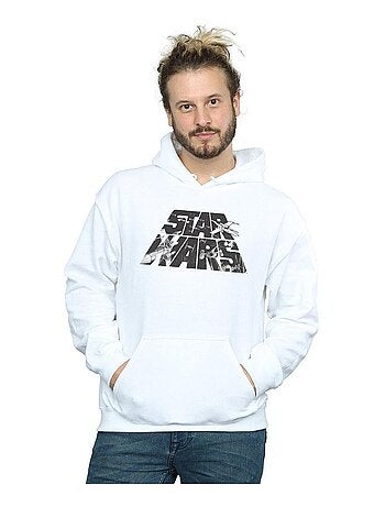 Star Wars - Sweat à capuche motif/style logo