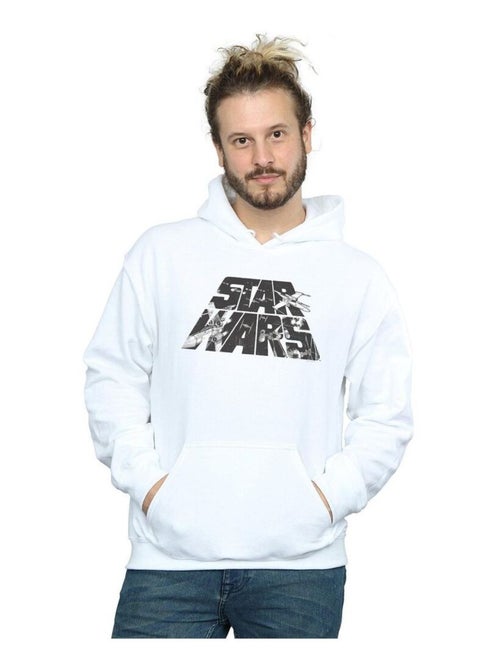 Star Wars - Sweat à capuche motif/style logo - Kiabi