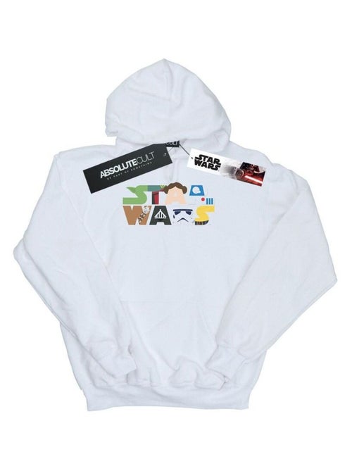 Star Wars - Sweat à capuche motif/style logo - Kiabi