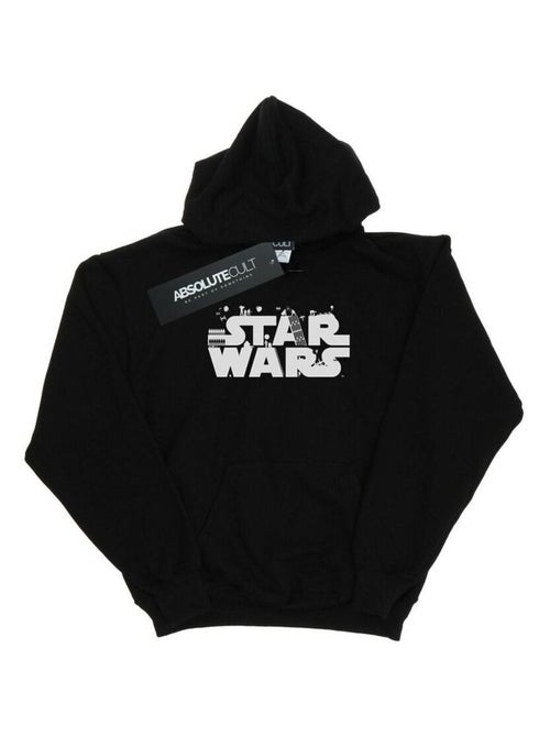 Star Wars - Sweat à capuche motif/style minimaliste - Kiabi