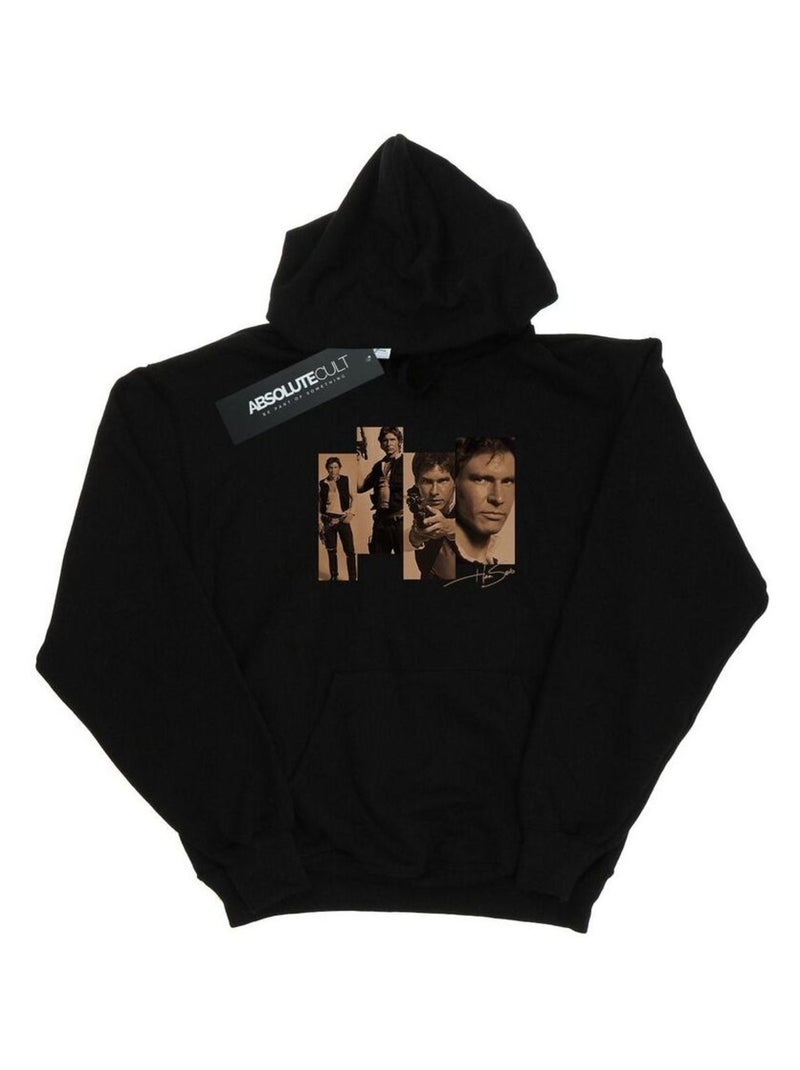 Star Wars - Sweat à capuche Noir - Kiabi