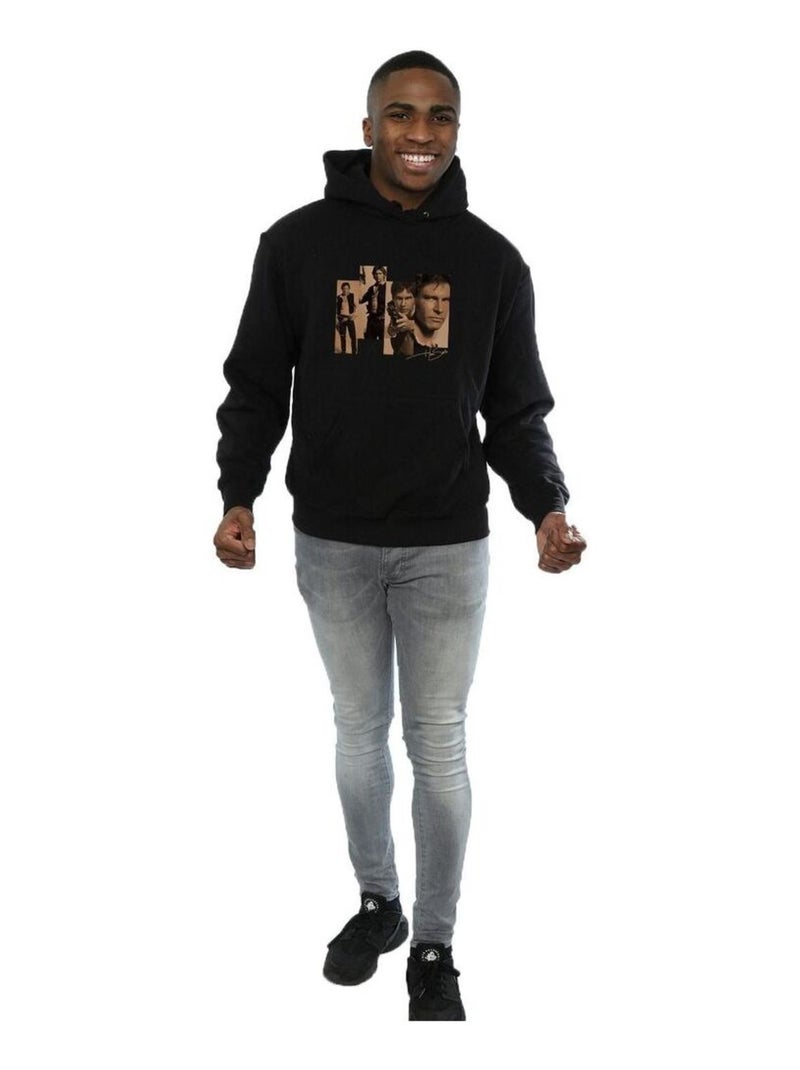 Star Wars - Sweat à capuche Noir - Kiabi