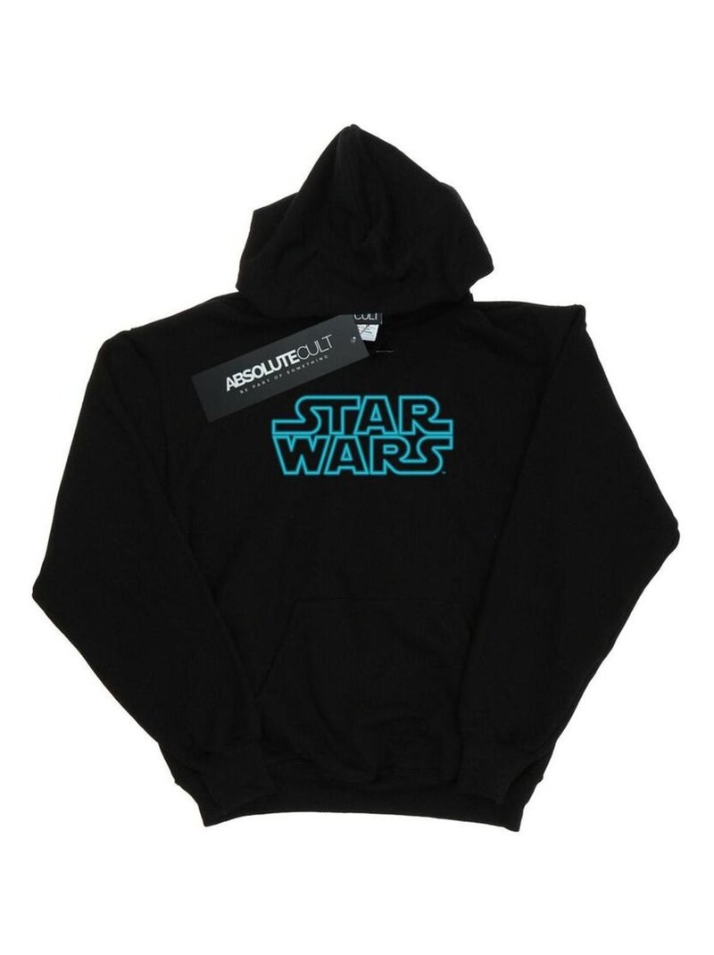 Star Wars - Sweat à capuche Noir - Kiabi