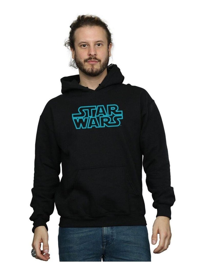 Star Wars - Sweat à capuche Noir - Kiabi