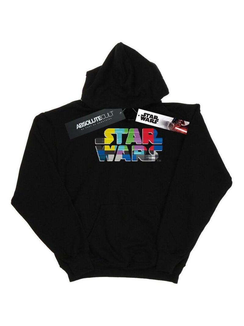 Star Wars - Sweat à capuche Noir - Kiabi