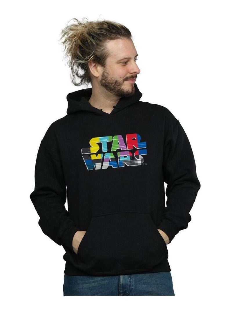 Star Wars - Sweat à capuche Noir - Kiabi