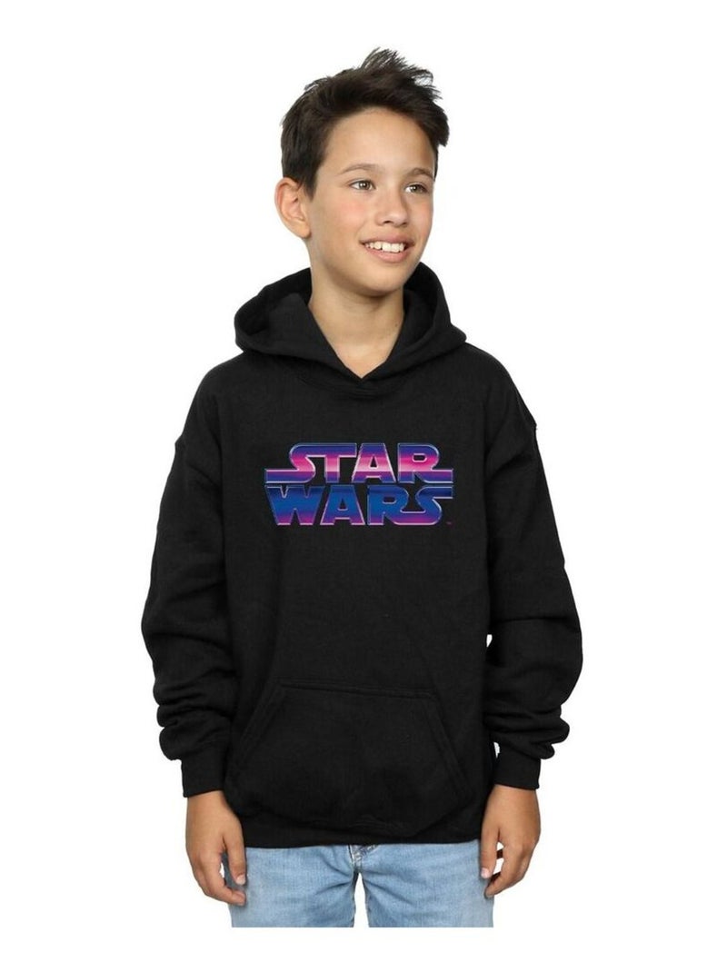 Star Wars - Sweat à capuche Noir - Kiabi