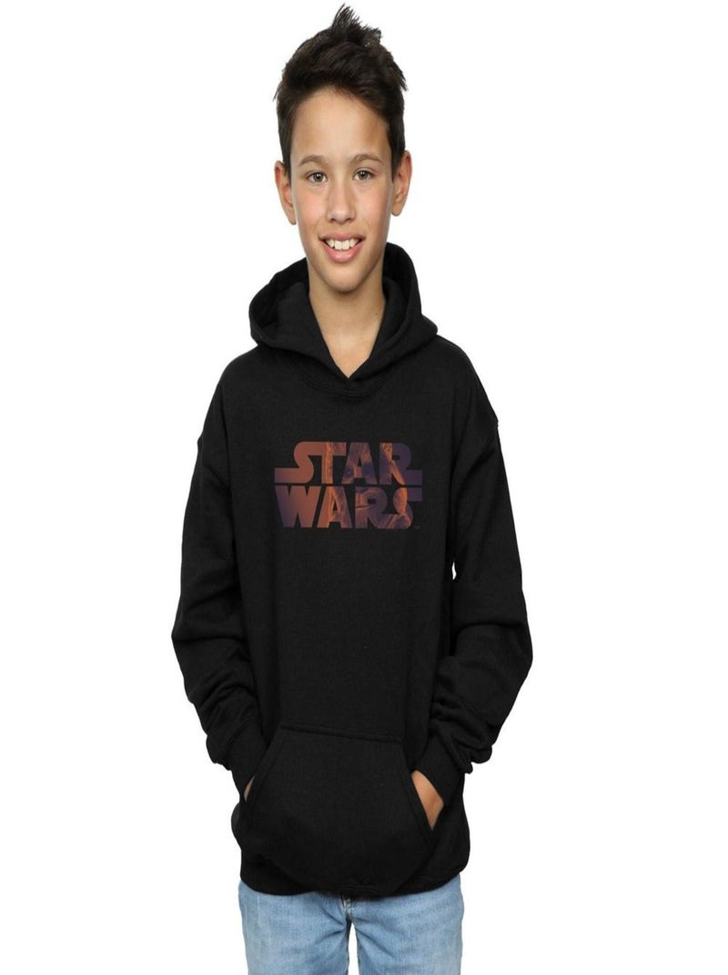 Star Wars - Sweat à capuche Noir - Kiabi