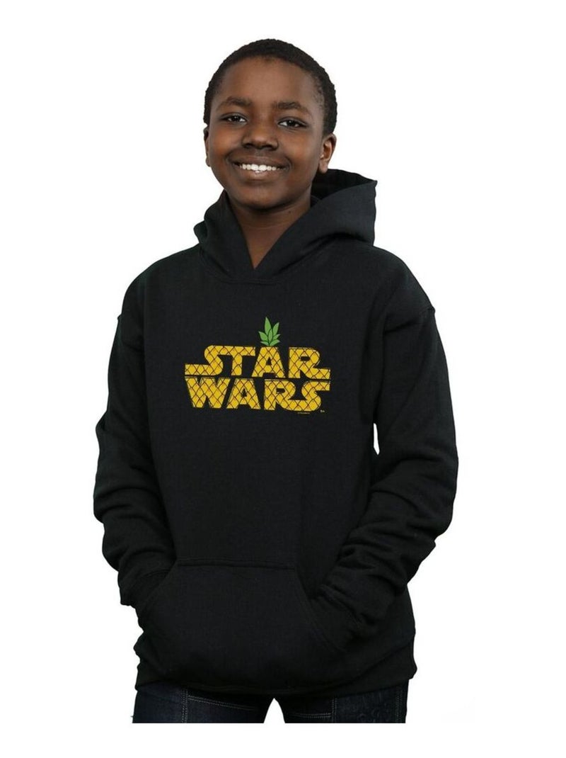 Star Wars - Sweat à capuche Noir - Kiabi