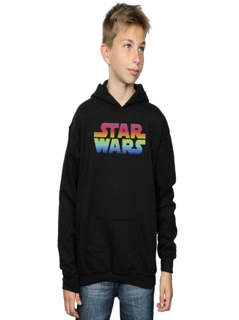 Star Wars - Sweat à capuche Noir - Kiabi