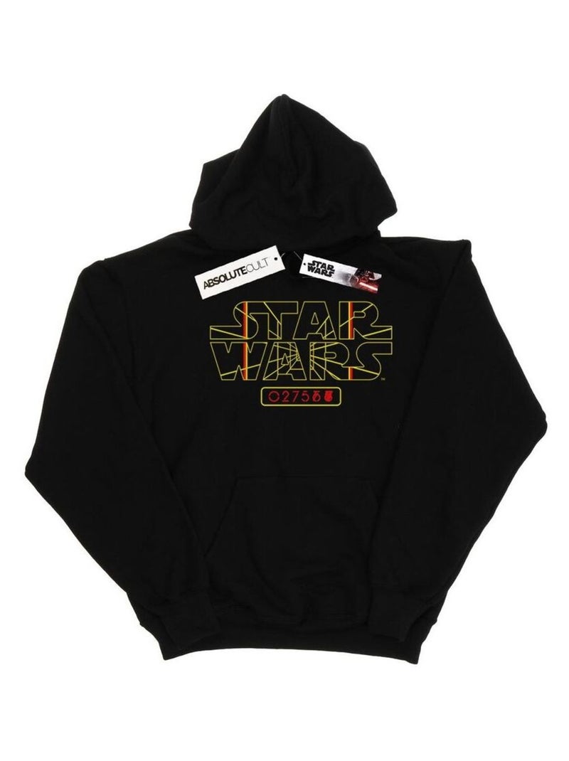Star Wars - Sweat à capuche Noir - Kiabi