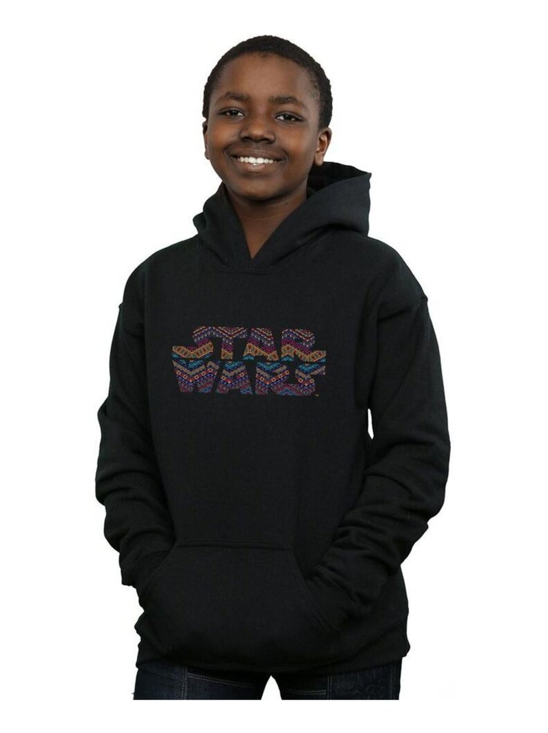 Star Wars - Sweat à capuche Noir - Kiabi
