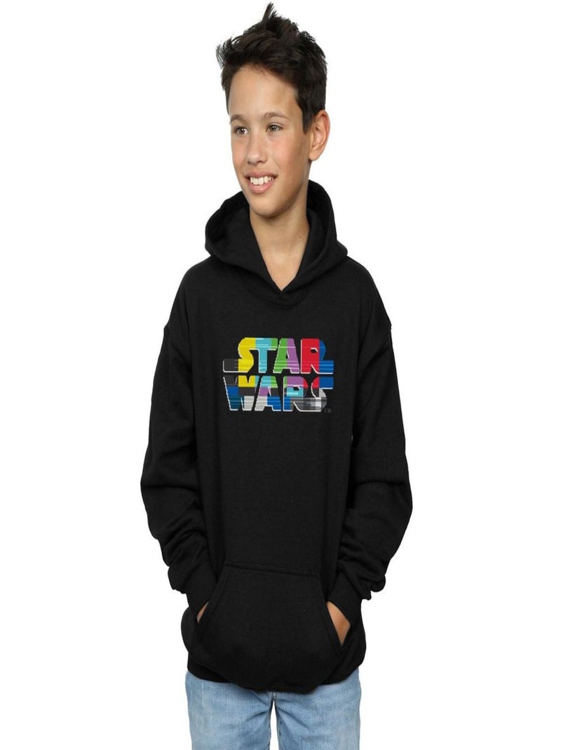 Star Wars - Sweat à capuche Noir - Kiabi