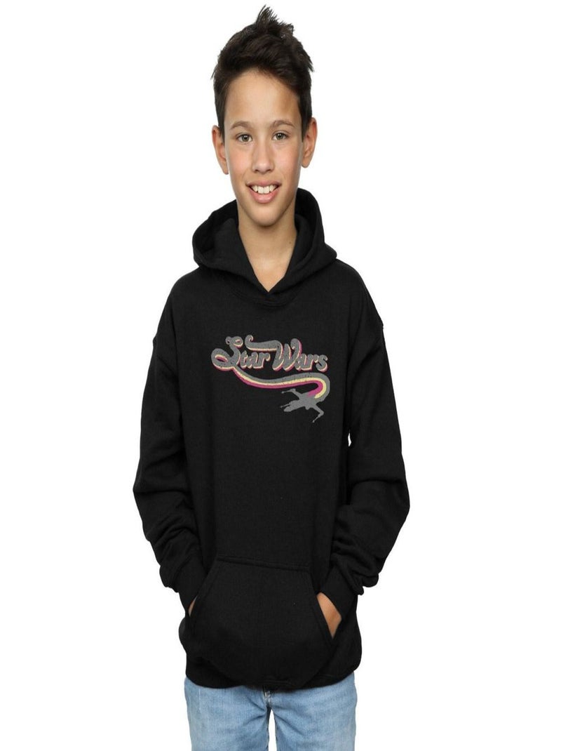 Star Wars - Sweat à capuche Noir - Kiabi