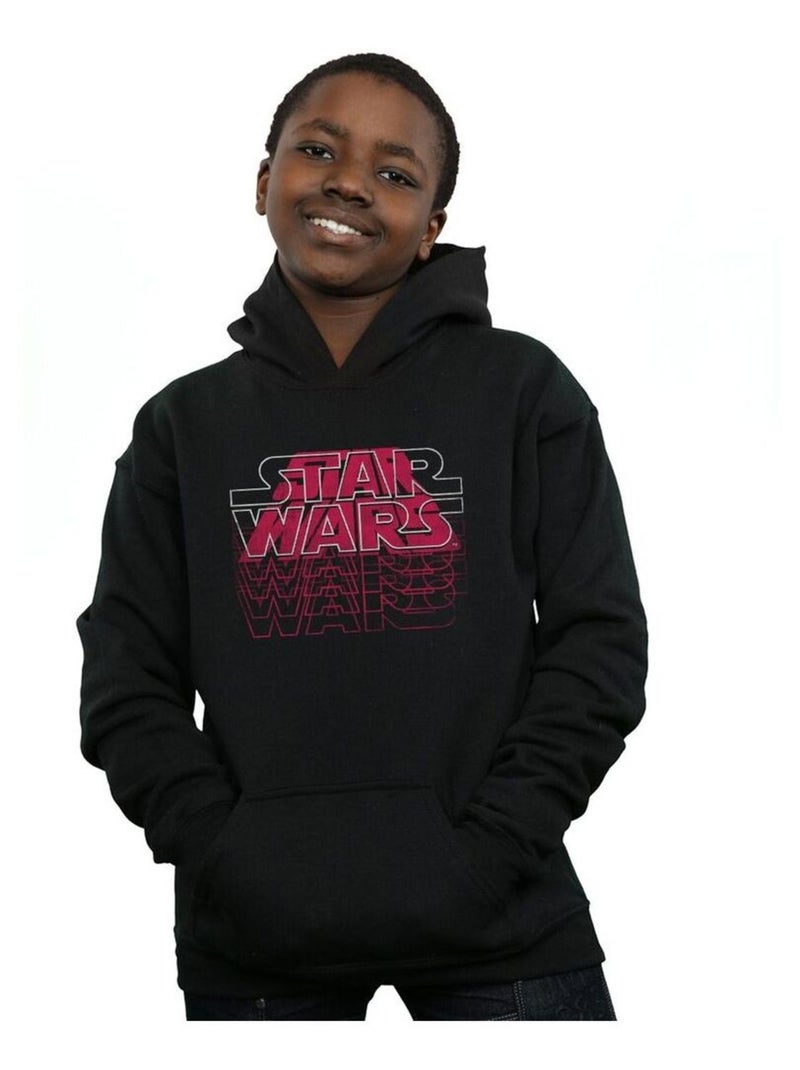 Star Wars - Sweat à capuche Noir - Kiabi