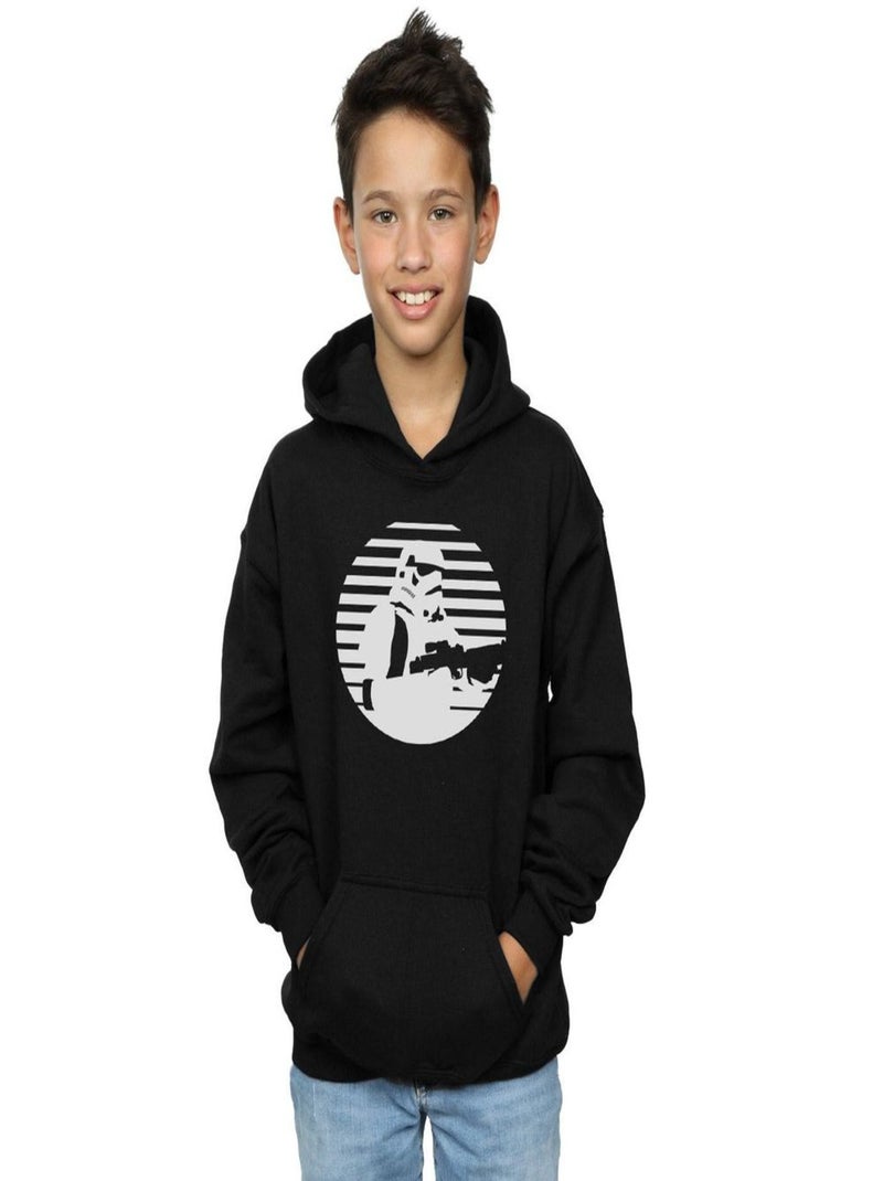 Star Wars - Sweat à capuche Noir - Kiabi