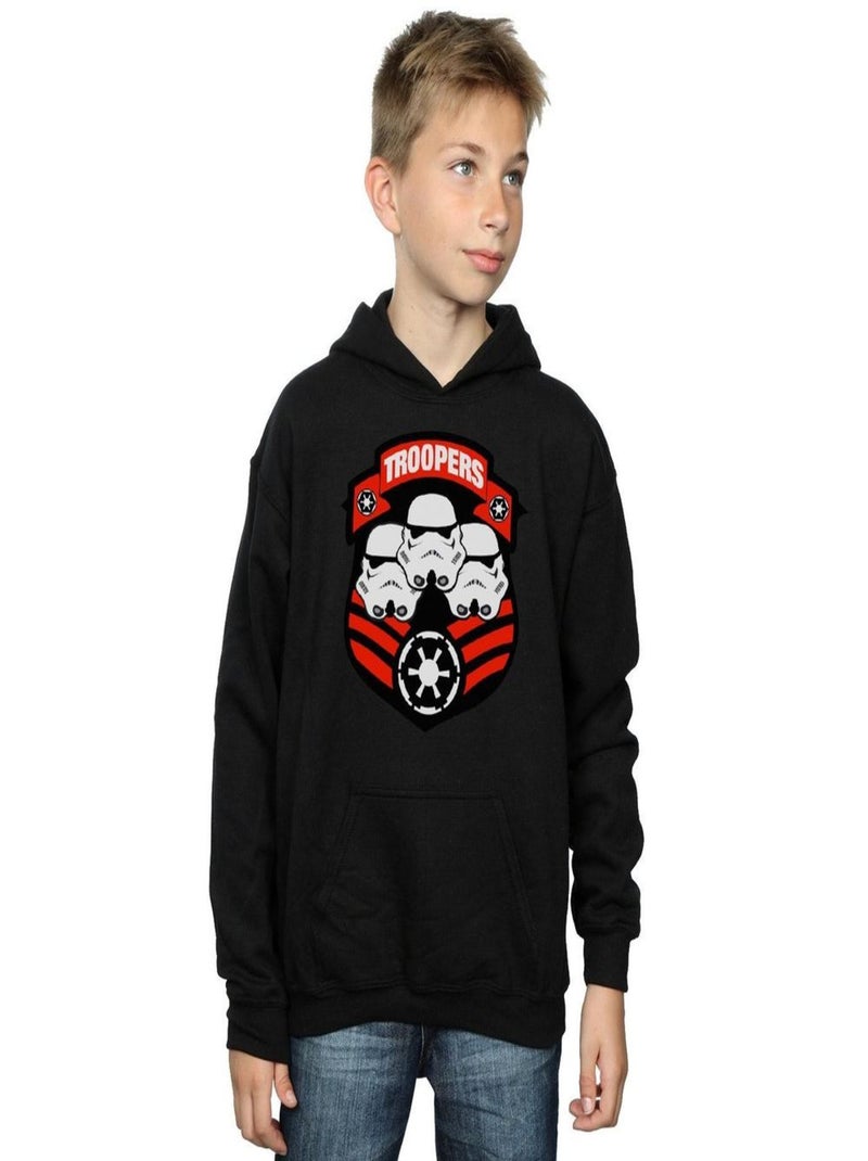 Star Wars - Sweat à capuche Noir - Kiabi
