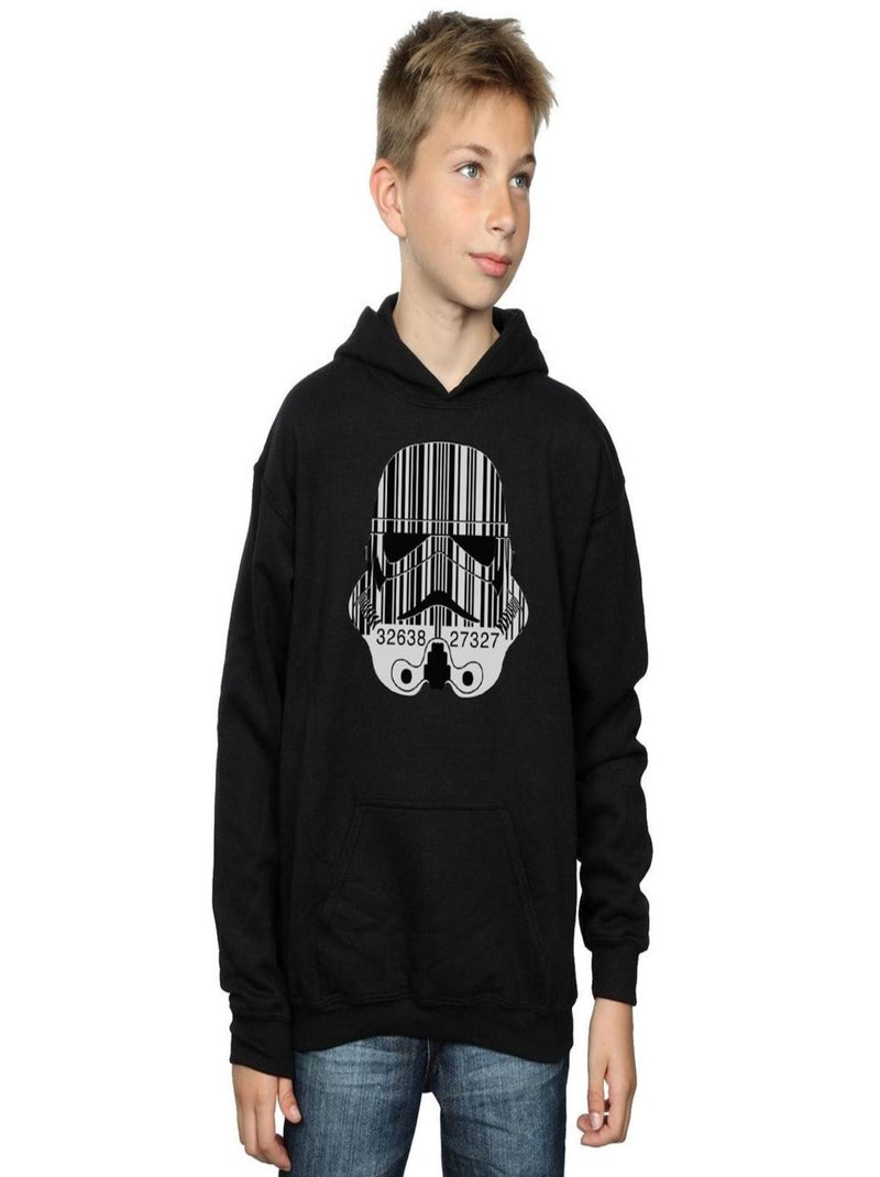 Star Wars - Sweat à capuche Noir - Kiabi