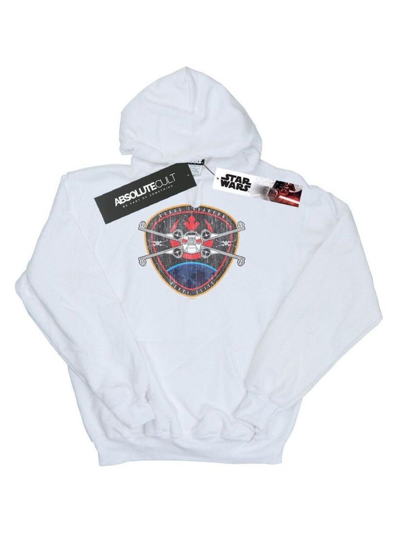 Star Wars - Sweat à capuche REBEL ELITE Blanc - Kiabi