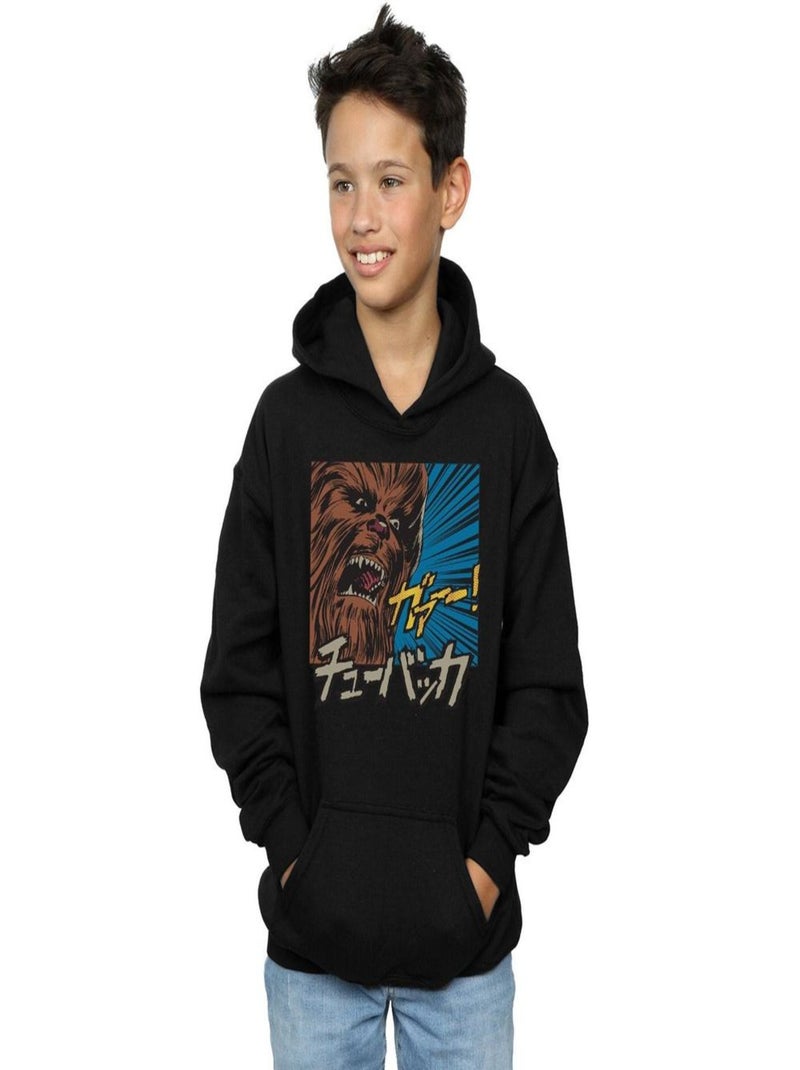 Star Wars - Sweat à capuche ROAR Noir - Kiabi