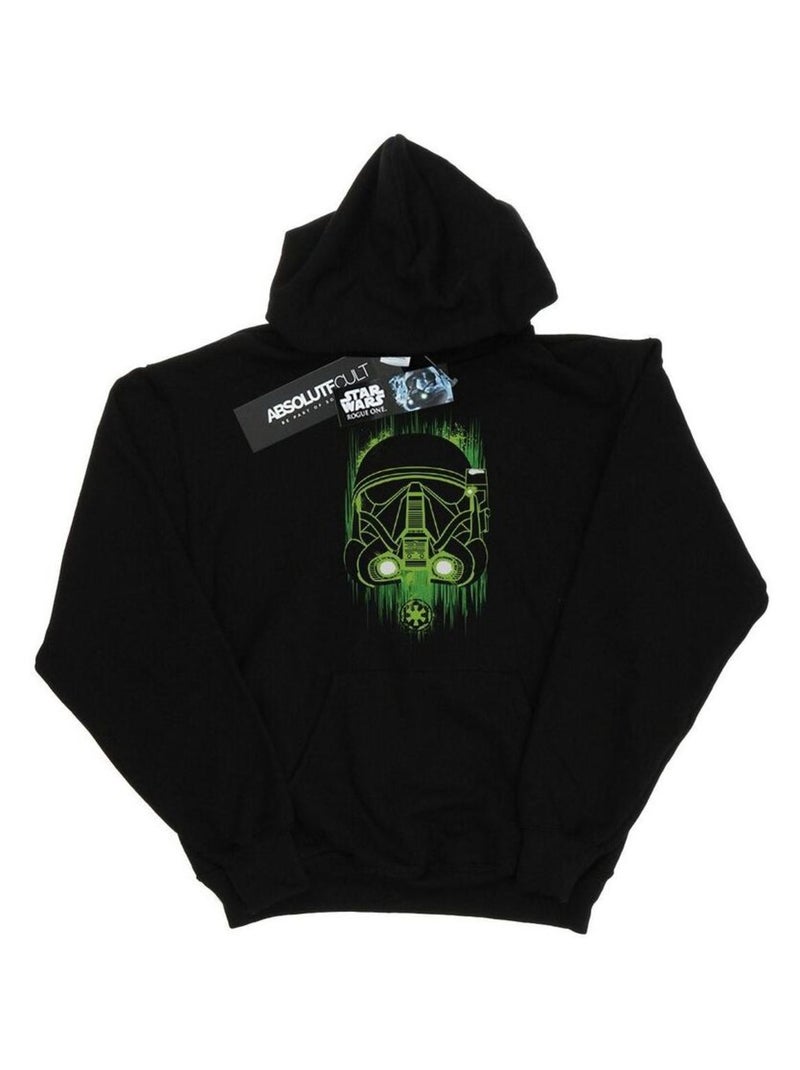 Star Wars - Sweat à capuche ROGUE ONE DEATH TROOPER Noir - Kiabi