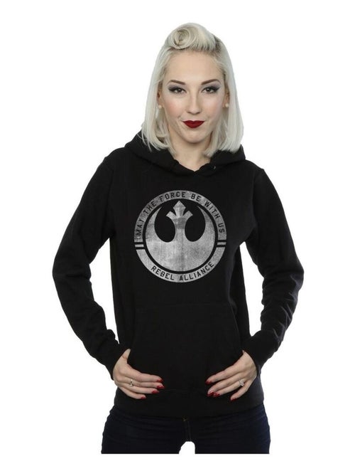 Star Wars - Sweat à capuche ROGUE ONE MAY THE FORCE BE WITH US - Kiabi