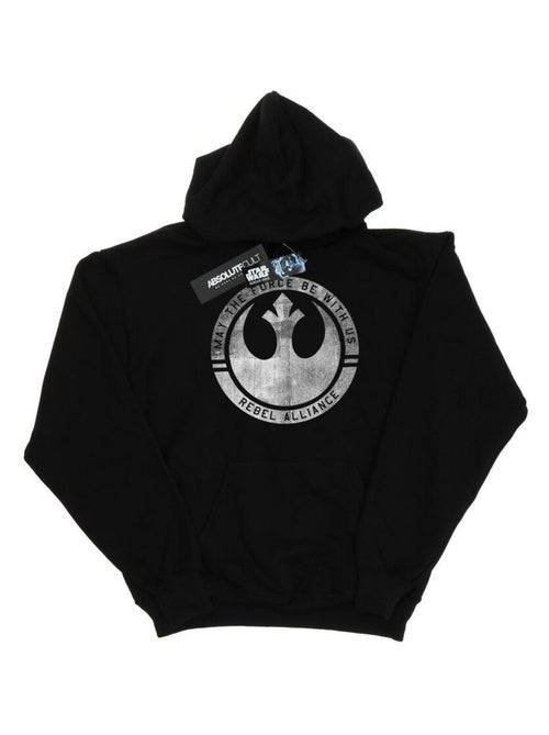 Star Wars - Sweat à capuche ROGUE ONE MAY THE FORCE BE WITH US - Kiabi