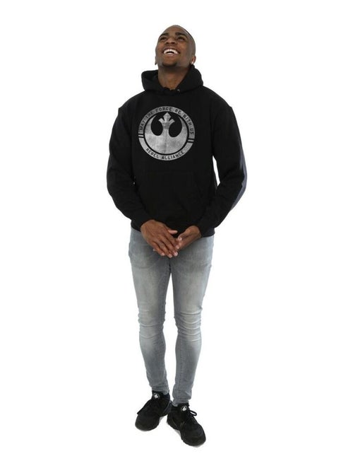 Star Wars - Sweat à capuche ROGUE ONE MAY THE FORCE BE WITH US - Kiabi