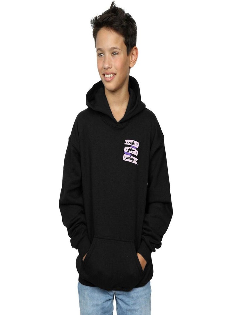 Star Wars - Sweat à capuche RULE YOUR GALAXY Noir - Kiabi
