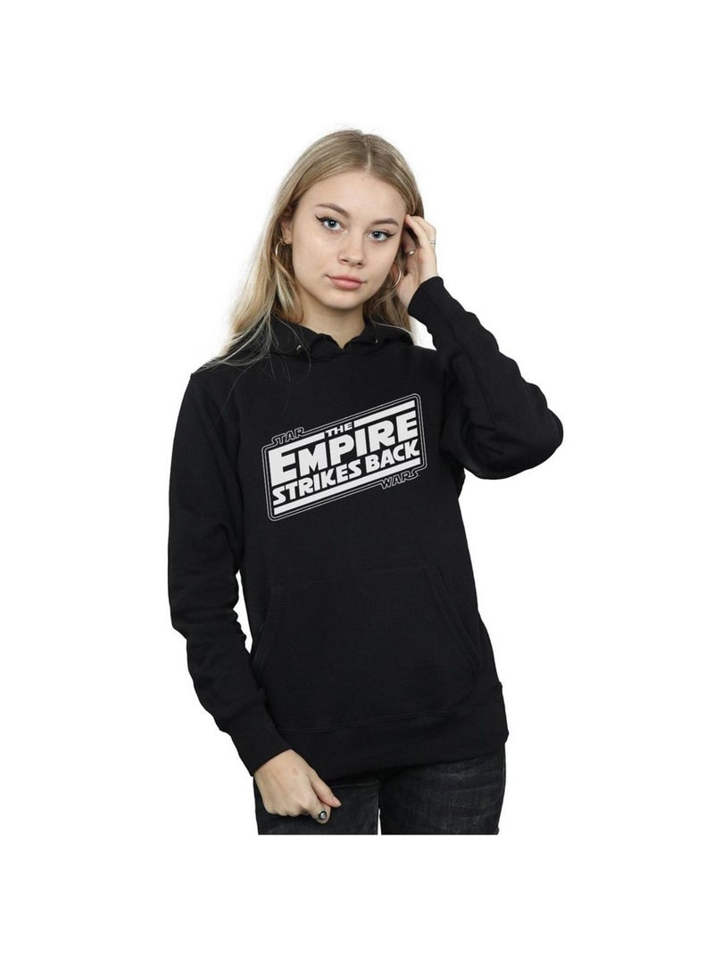 Star Wars - Sweat à capuche THE EMPIRE STRIKES BACK Noir - Kiabi