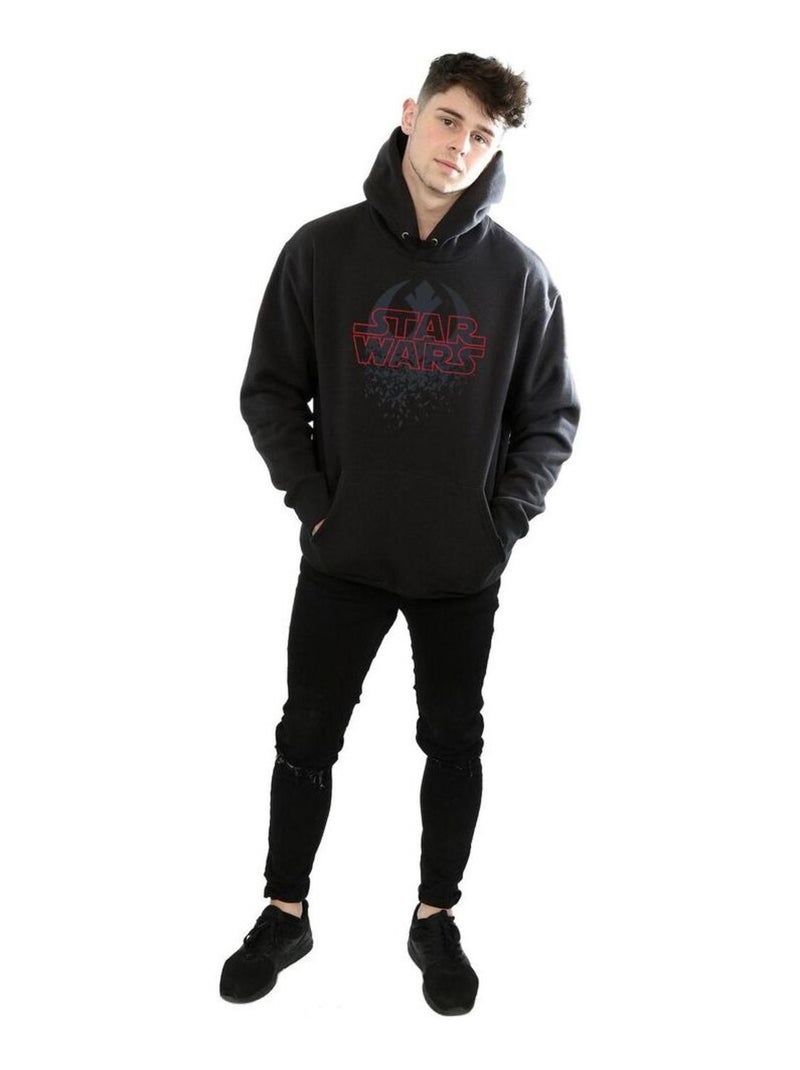 Star Wars - Sweat à capuche THE LAST JEDI Noir - Kiabi