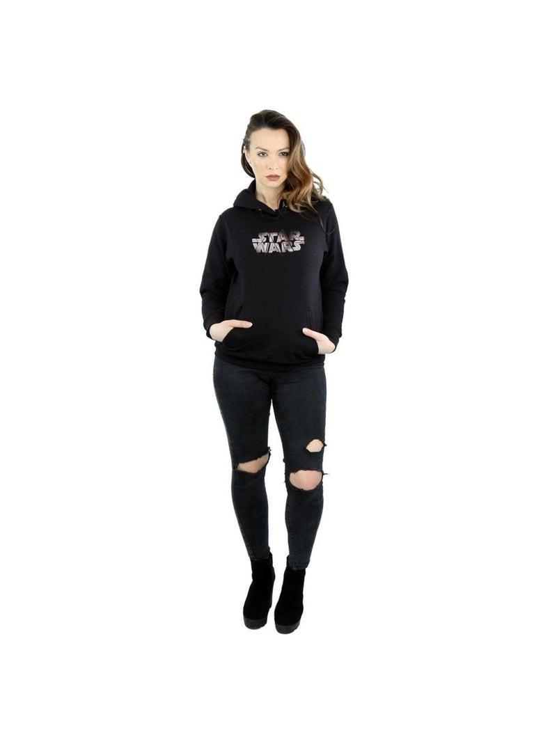 Star Wars - Sweat à capuche THE LAST JEDI Noir - Kiabi