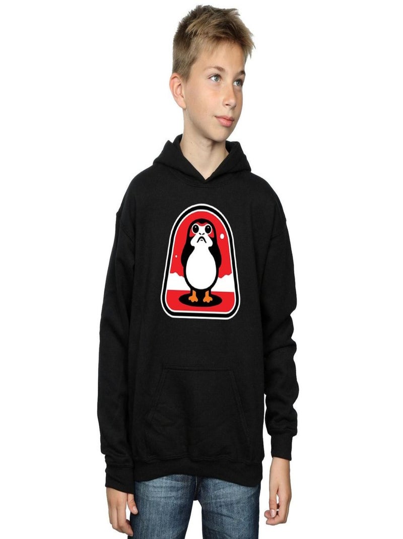 Star Wars - Sweat à capuche THE LAST JEDI Noir - Kiabi