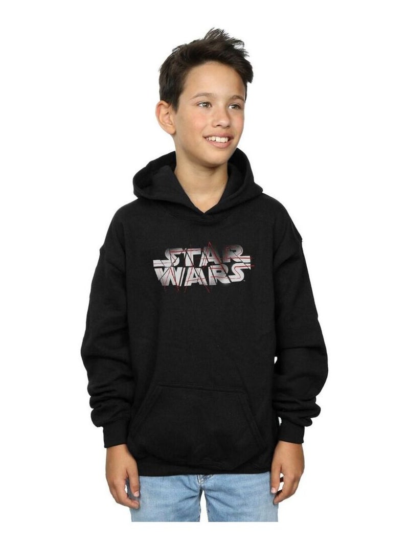 Star Wars - Sweat à capuche THE LAST JEDI Noir - Kiabi