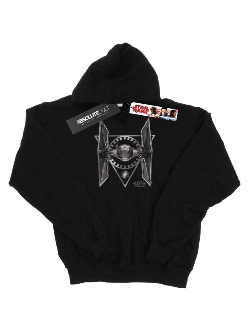 Star Wars - Sweat à capuche THE LAST JEDI TIE FIGHTER Noir - Kiabi