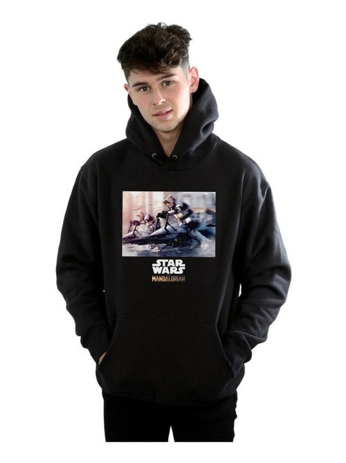 Star Wars - Sweat à capuche THE MANDALORIAN - Kiabi Star Wars - Sweat à capuche THE MANDALORIAN - Kiabi
