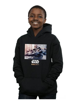 Star Wars - Sweat à capuche THE MANDALORIAN
