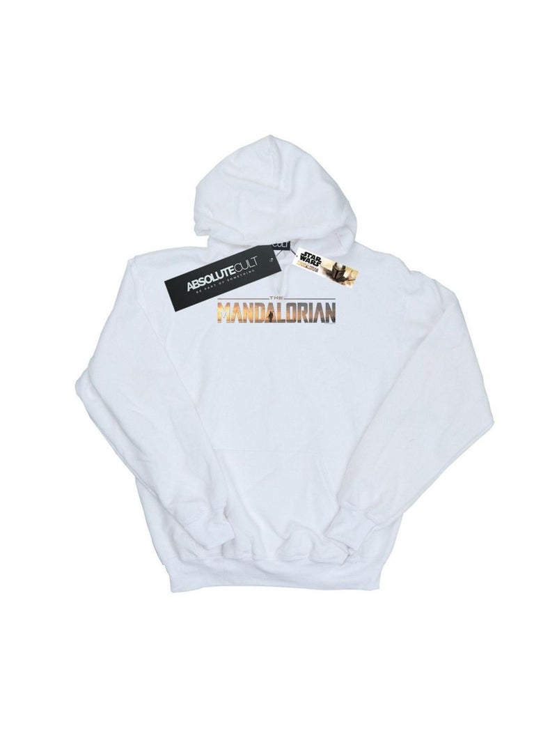 Star Wars - Sweat à capuche THE MANDALORIAN SERIES Blanc - Kiabi
